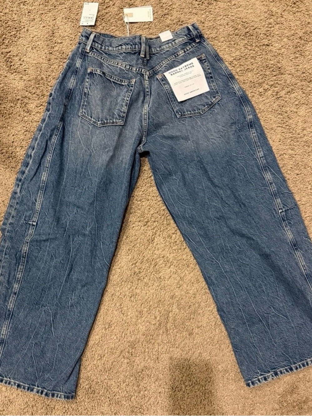 Good American Extreme Barrel jeans - Picture 5 of 9